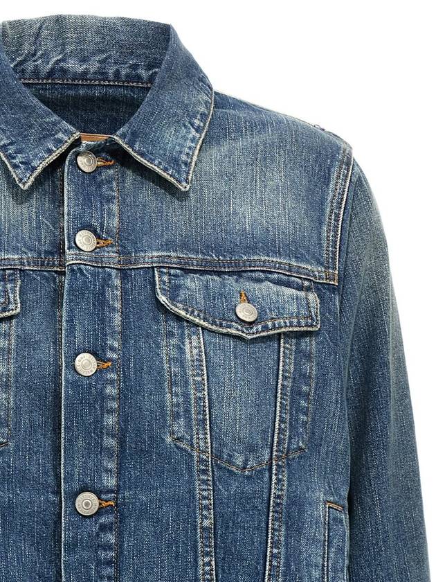 Mm6 Maison Margiela Layered Denim Jacket - MAISON MARGIELA - BALAAN 3