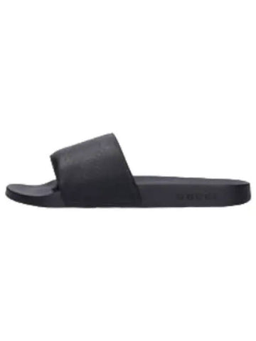 Demetra slide black slippers - GUCCI - BALAAN 1