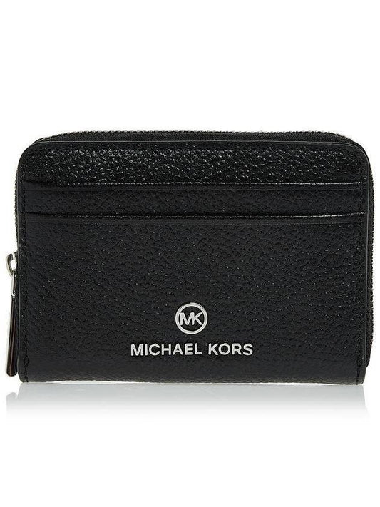 Jet Set Charm Small Card Wallet Black - MICHAEL KORS - BALAAN.