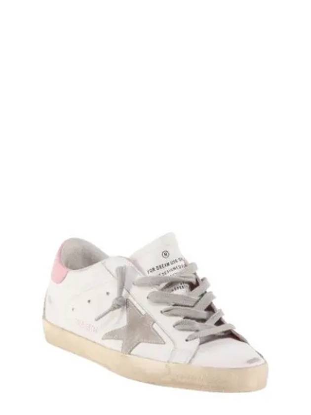 Superstar Pink Tab Low Top Sneakers - GOLDEN GOOSE - BALAAN 2