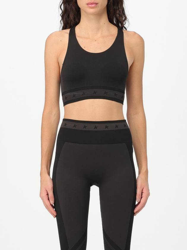 Laceback Bra Top Black - GOLDEN GOOSE - BALAAN 2