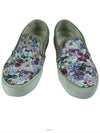 Vintage Crack Floral Print Slip On - PHILIPPE MODEL - BALAAN 3