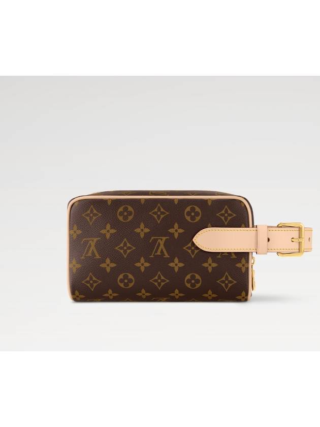 Locker Dopp Kit Monogram Pouch Bag Brown - LOUIS VUITTON - BALAAN 7