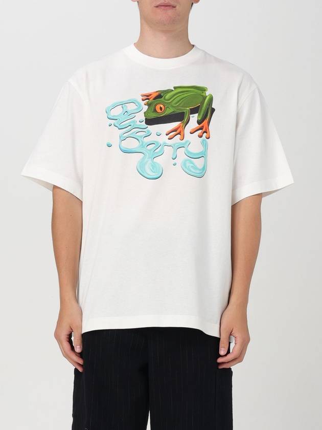 Frog crew neck cotton T-shirt - BURBERRY - BALAAN 2