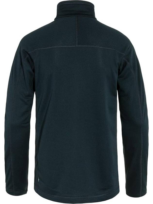 Men's Abisko Lite Fleece Jacket Black - FJALL RAVEN - BALAAN 3