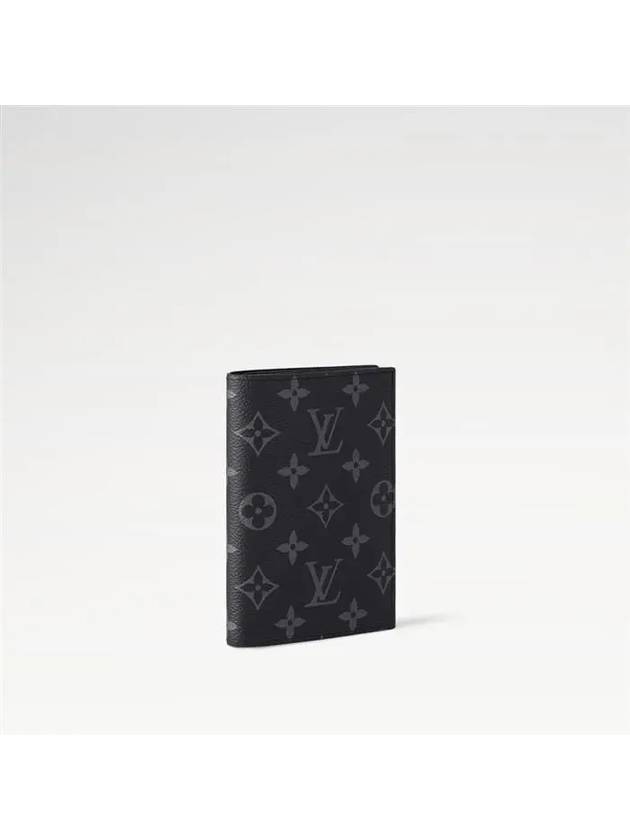 Louis Vuitton Passport Cover Monogram Eclipse M64501 - HERMES - BALAAN 2