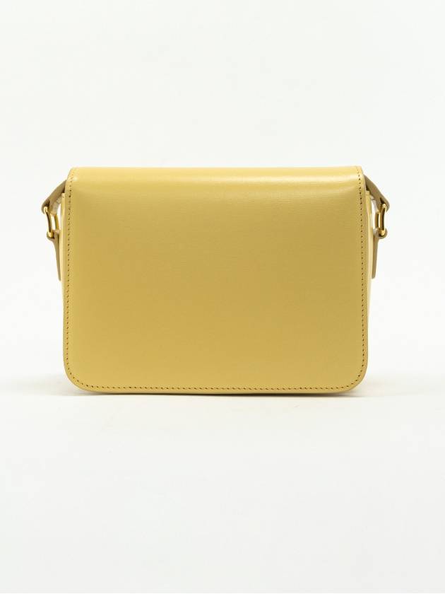 Teen Triomphe Shiny Calfskin Cross Bag Fallen - CELINE - BALAAN 6