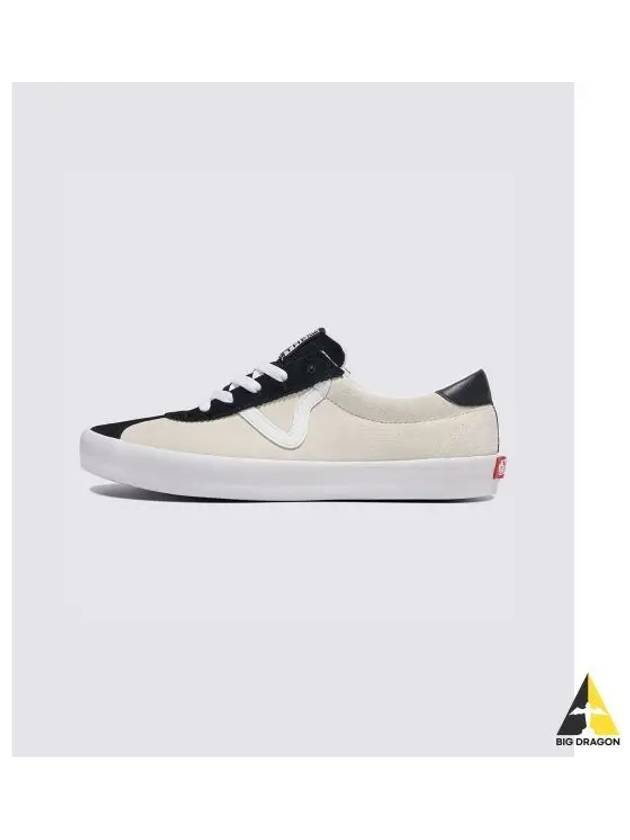 Sports Raw Suede Black White VN000D09Y281 - VANS - BALAAN 1