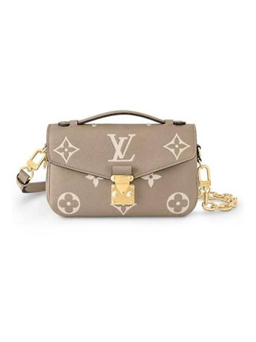 Pochette Metis East West Shoulder Bag Beige Grey - LOUIS VUITTON - BALAAN 1