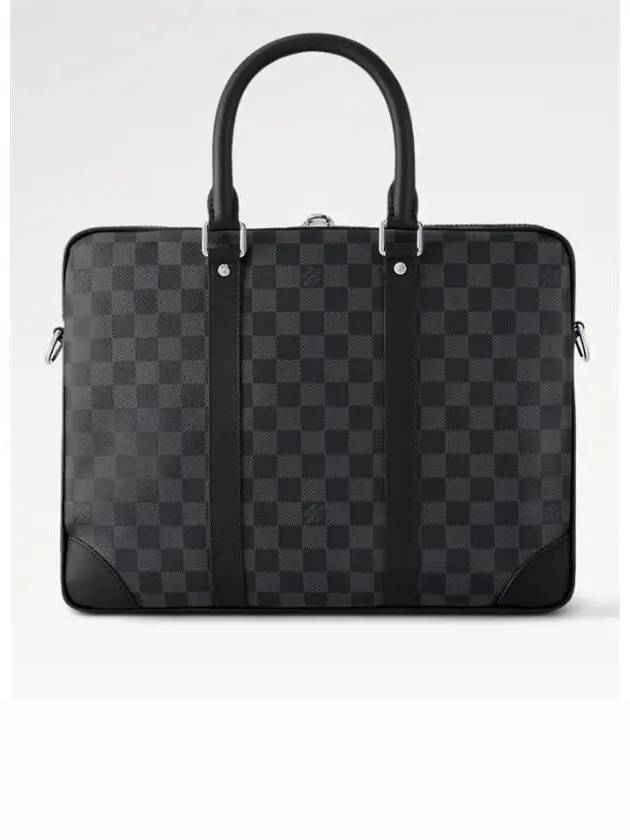 Porte Documents Voyage PM Briefcase Grey - LOUIS VUITTON - BALAAN 7