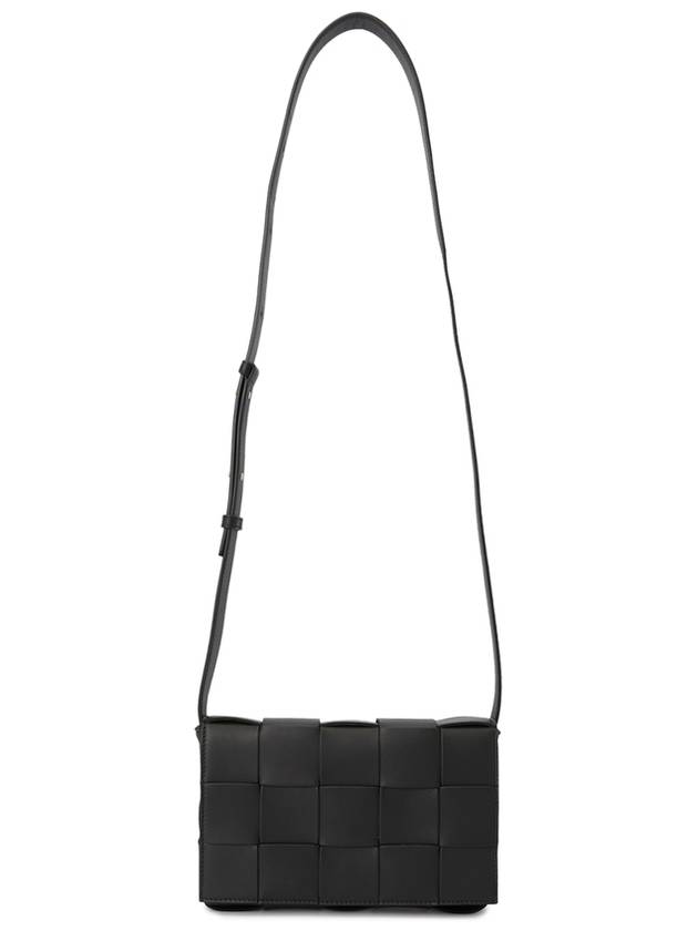 Intrecciato Cassette Cross Bag Black - BOTTEGA VENETA - BALAAN 8