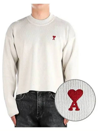 Unisex heart logo knit 271685 - AMI - BALAAN 1