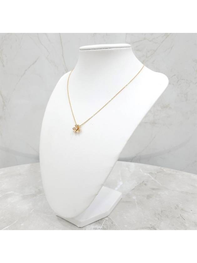 Lux You Van Cleef Diamond Freeball Pendant Necklace Mini VCARP24000 - VANCLEEFARPELS - BALAAN 2