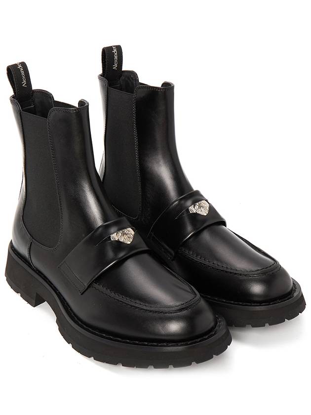 Men's Chealsea Boots Black - ALEXANDER MCQUEEN - BALAAN 4