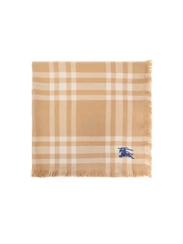 Reversible Check Pattern Scarf Camel - BURBERRY - BALAAN 2