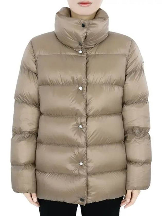 Women s COCHEVIS High Neck Quilted Padded Jacket Beige 1A00097 595ZZ 239 - MONCLER - BALAAN 1