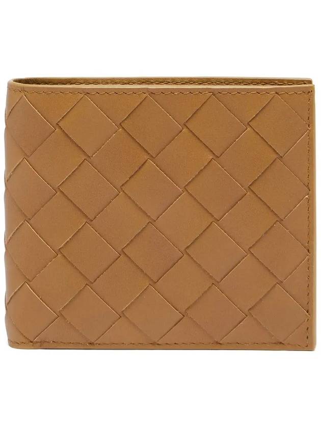 Intrecciato Bifold Half Wallet Acorn - BOTTEGA VENETA - BALAAN 3