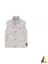 Crinkle Reps R-NY Down Vest Grey - STONE ISLAND - BALAAN 2