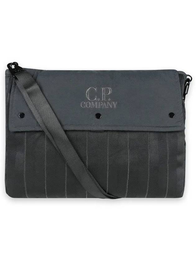 Men's Logo Shoulder Bag Grey - CP COMPANY - BALAAN 3