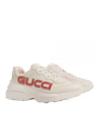 Rhyton Low Top Sneakers Ivory - GUCCI - BALAAN 2