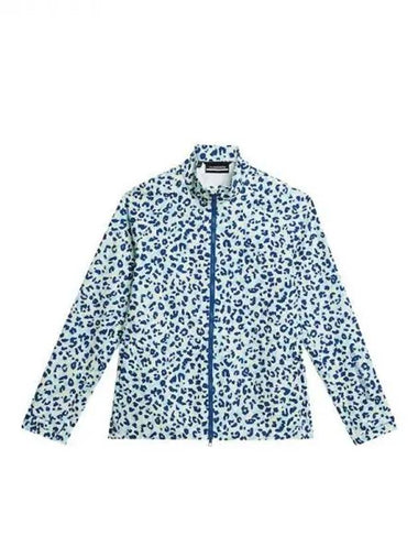 Golf Women s Everteen Print Raincoat Rain Jacket Leopard Aruba Blue GWOW09711 O495 Domestic Product GR5Y24051647174 - J.LINDEBERG - BALAAN 1