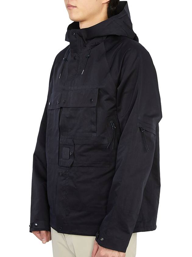 Metropolis AAC Hooded Jacket Total Eclipse Blue - CP COMPANY - BALAAN 4