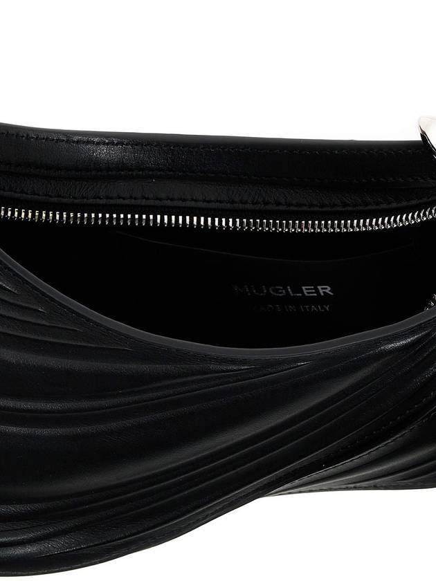 Mugler 'Small Embossed Spiral Curve 01' Handbag - MUGLER - BALAAN 4