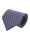 Gancini Print Silk Tie Navy - SALVATORE FERRAGAMO - BALAAN 11