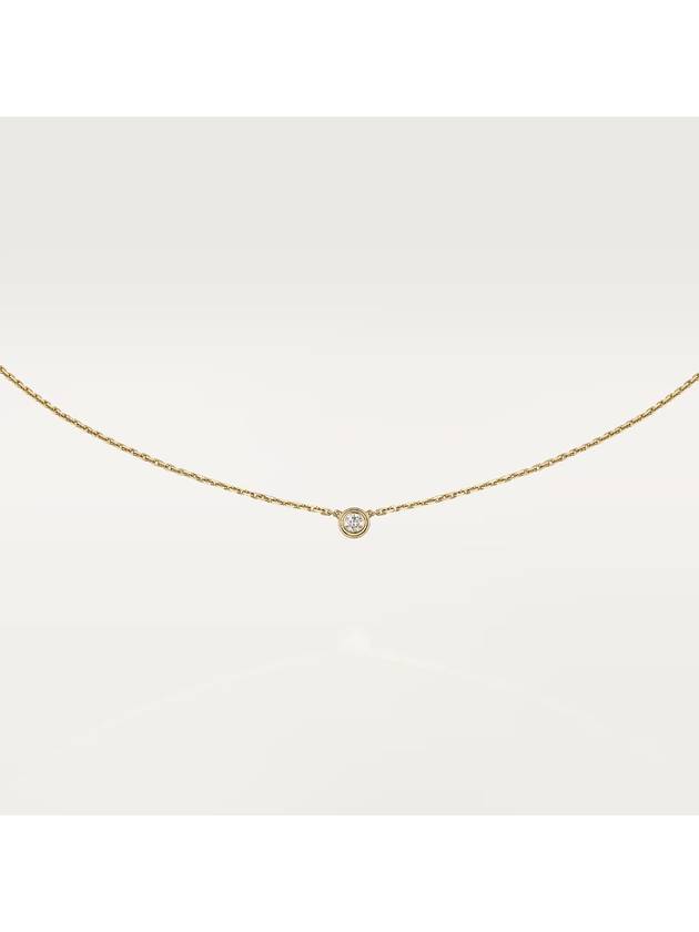 Damour XS Necklace Gold - CARTIER - BALAAN 2