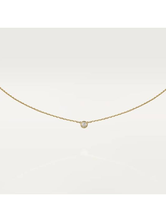 Damour XS Necklace Gold - CARTIER - BALAAN 2