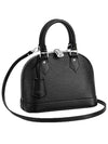 Alma BB Epi Tote Bag Black - LOUIS VUITTON - BALAAN 1