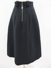 Midi Skirt Black 1A9XS1 - LOUIS VUITTON - BALAAN 6