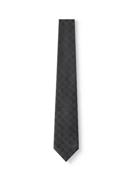 Damier Classic Tie Black - LOUIS VUITTON - BALAAN 2