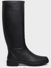 Natural Rubber High Rain Boots Black - CELINE - BALAAN 3