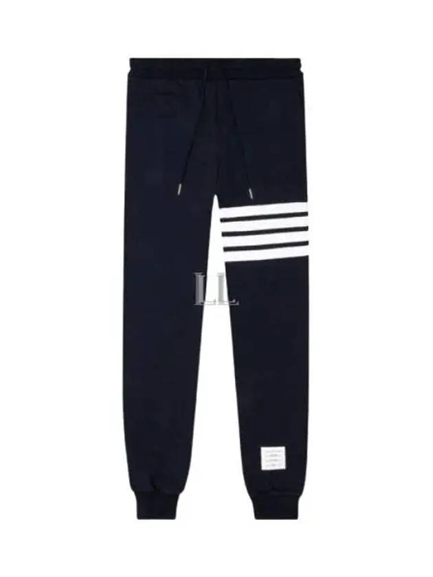 Men's Classic Loopback Engineered 4-Bar Track Pans Navy - THOM BROWNE - BALAAN 2