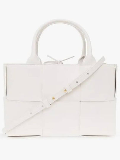 Arco Mini Tote Bag White - BOTTEGA VENETA - BALAAN 2