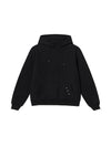 3 DOT BASIC HOODIE black - ARCANE FUNK - BALAAN 2