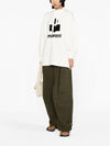 Marly Logo Hoodie White - ISABEL MARANT - BALAAN 5