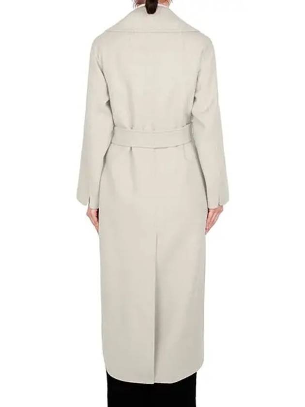 Olivia Wool Single Coat Ecru - MAX MARA - BALAAN 3