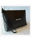 Logo Strap Cash Clutch Bag Black - BALENCIAGA - BALAAN 4