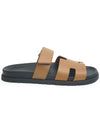 Chypre Calfskin Sandals Natural - HERMES - BALAAN 5