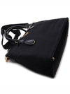 Tessuto Nylon Saffiano Tote Shoulder Bag Black - PRADA - BALAAN 6