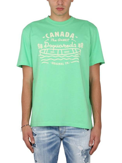 short sleeve t-shirt S74GD1185S22427603 GREEN - DSQUARED2 - BALAAN 2