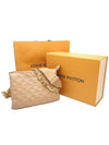 Women s Louis Vuitton M57791 Camel Beige Monogram Lambskin Kusang PM 2WAY gt bag Gangbuk used luxury goods - LOUIS VUITTON - BALAAN 3