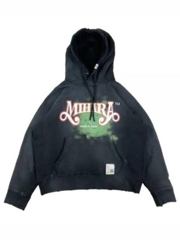 Hooded Sweatshirt J10HD512 BLACK - MAISON MIHARA YASUHIRO - BALAAN 1