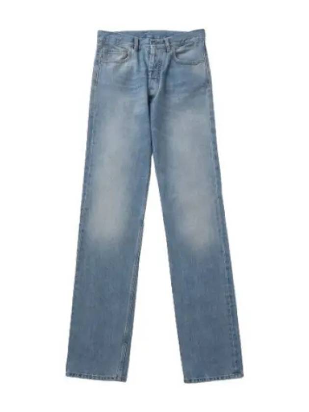 Slip technique regular fit denim pants blue jeans - MAISON MARGIELA - BALAAN 1