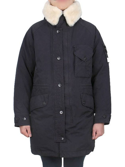 Wappen David TC Down Jacket Navy - STONE ISLAND - BALAAN 2