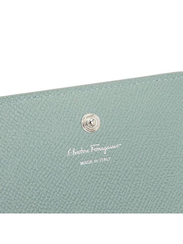 Ferragamo Gancini Women's Card Wallet 22 0371 LUCKY CHAR 0770030 - SALVATORE FERRAGAMO - BALAAN 5