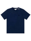 Bold Fox Head Patch Comfort Short Sleeve T-Shirt Navy - MAISON KITSUNE - BALAAN 2