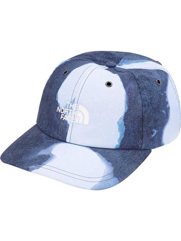 The North Face Bleached Denim Print 6Panel Indigo - SUPREME - BALAAN 1